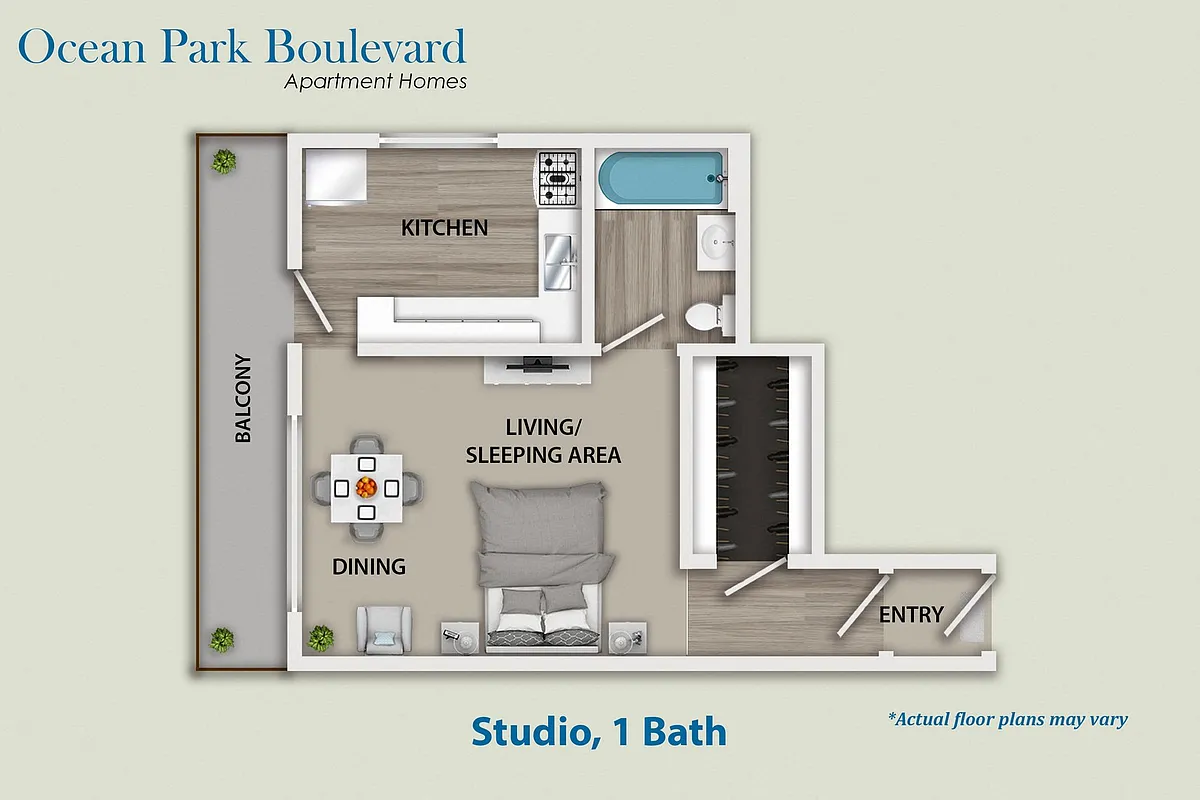 Floor plan Studio