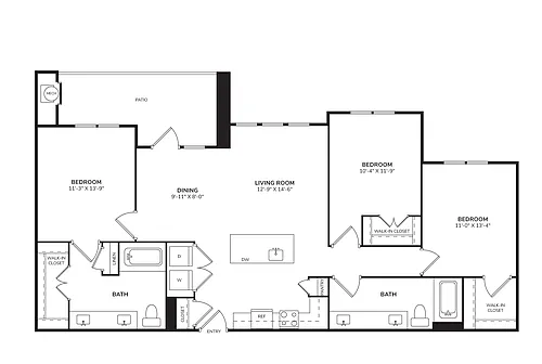 Floor plan C1