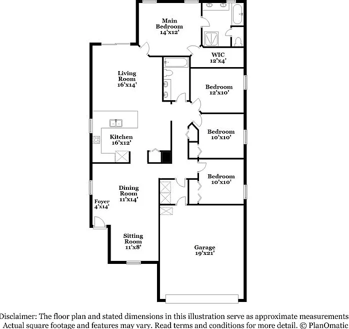 4 bed, 2.0 bath, 1697 sqft, $1,870 — Photo 2