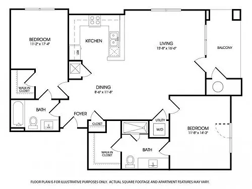Floor plan W B2