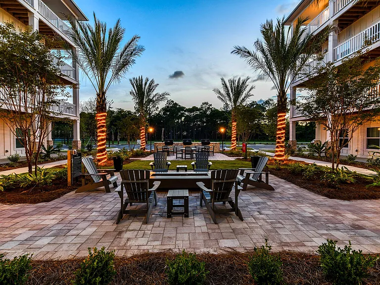 Spacious Courtyard