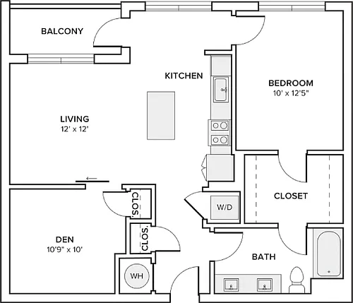 Floor plan A11D