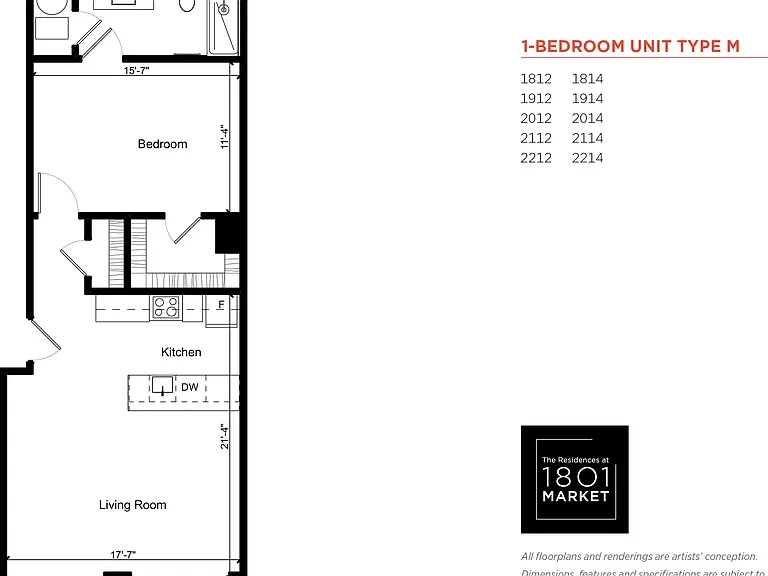 Residences at 1801 Market Street — Photo 40