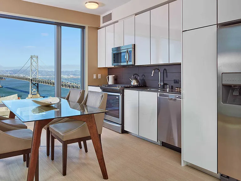 Kitchen with Stainless Steel Appliances