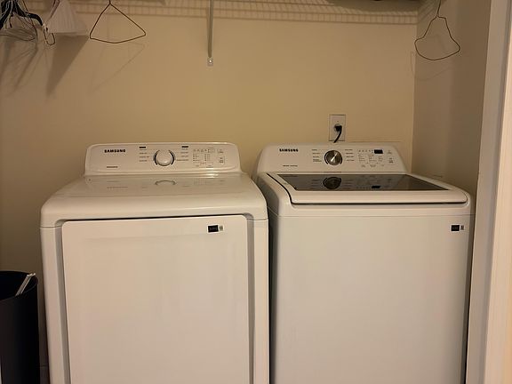 Washer and dryer