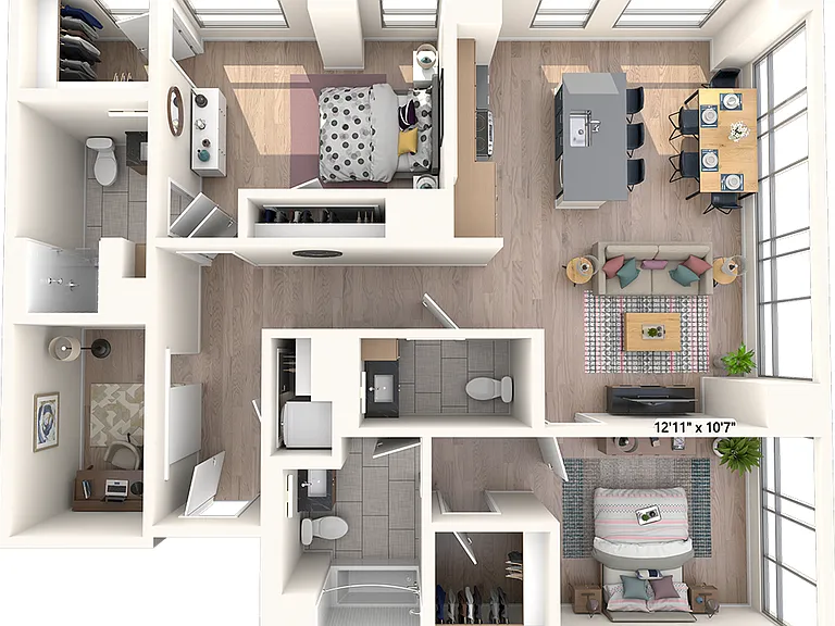 T-D7 floor plan Miscela