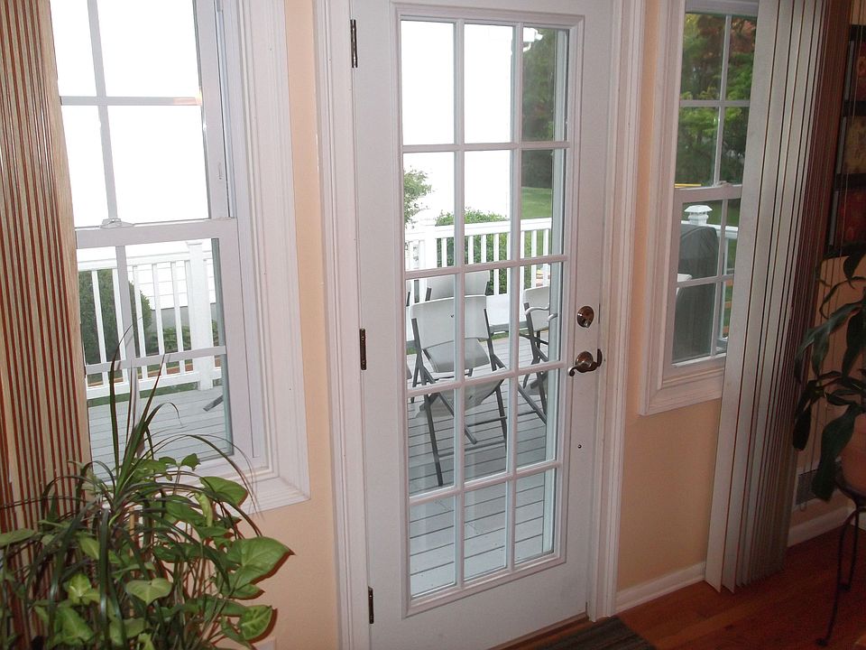Exit to deck area