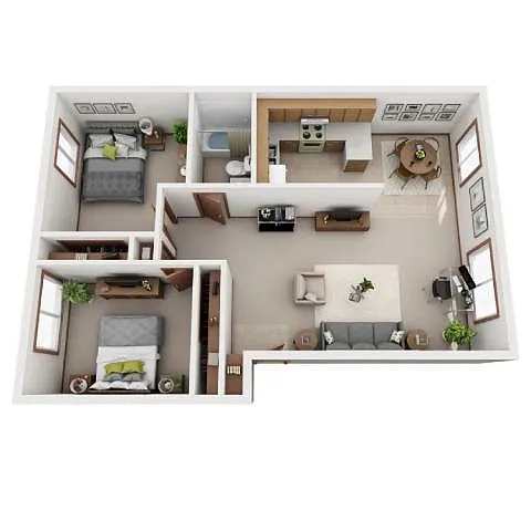 Floor plan The Walnut