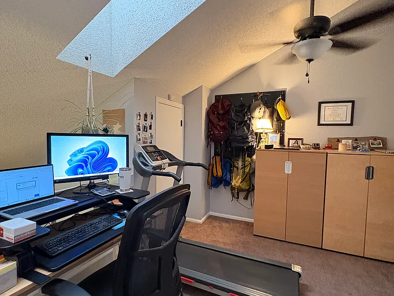 Loft/office area