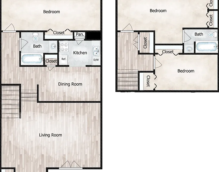 The Franklin Marion Floorplan Diagram