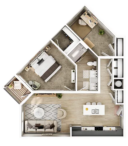 Floor plan A-2 ALT 01