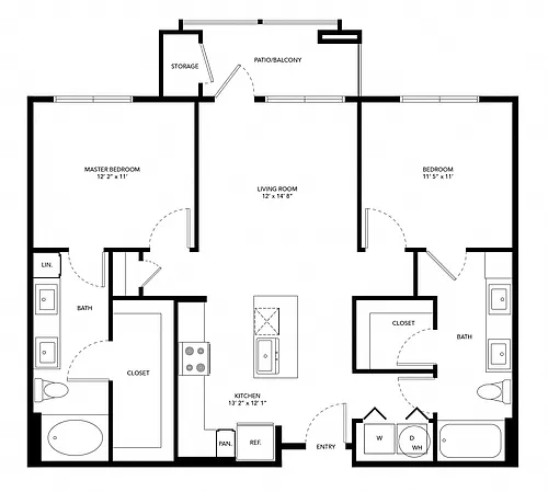Floor plan B2