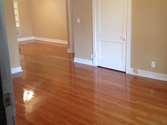 Living room and dining room
