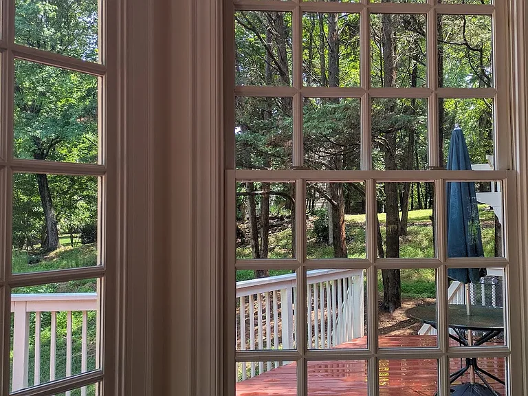 Another view from bay window.