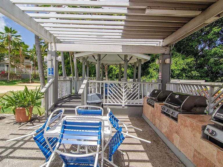 BBQ areas