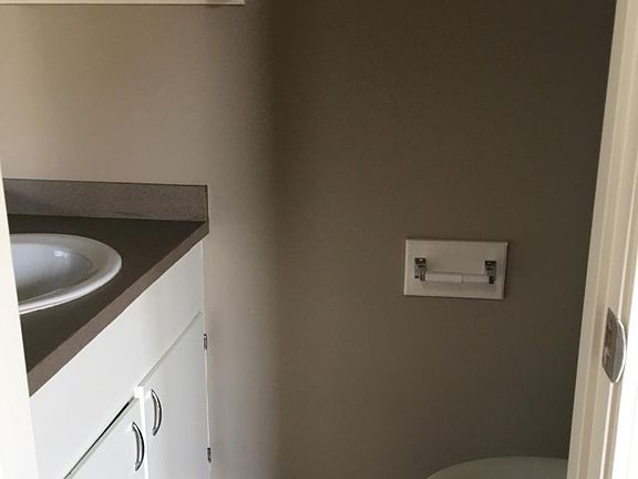 Downstairs half bath