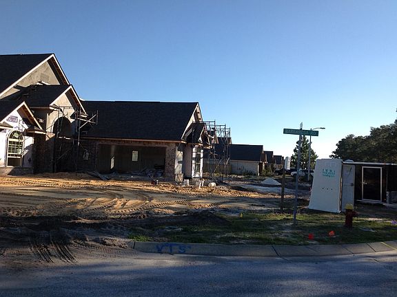 New home construction on st