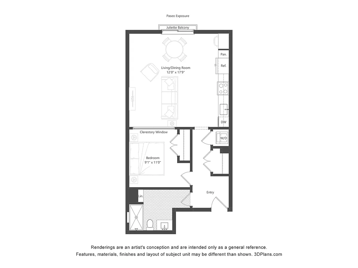 Floor plan 1C