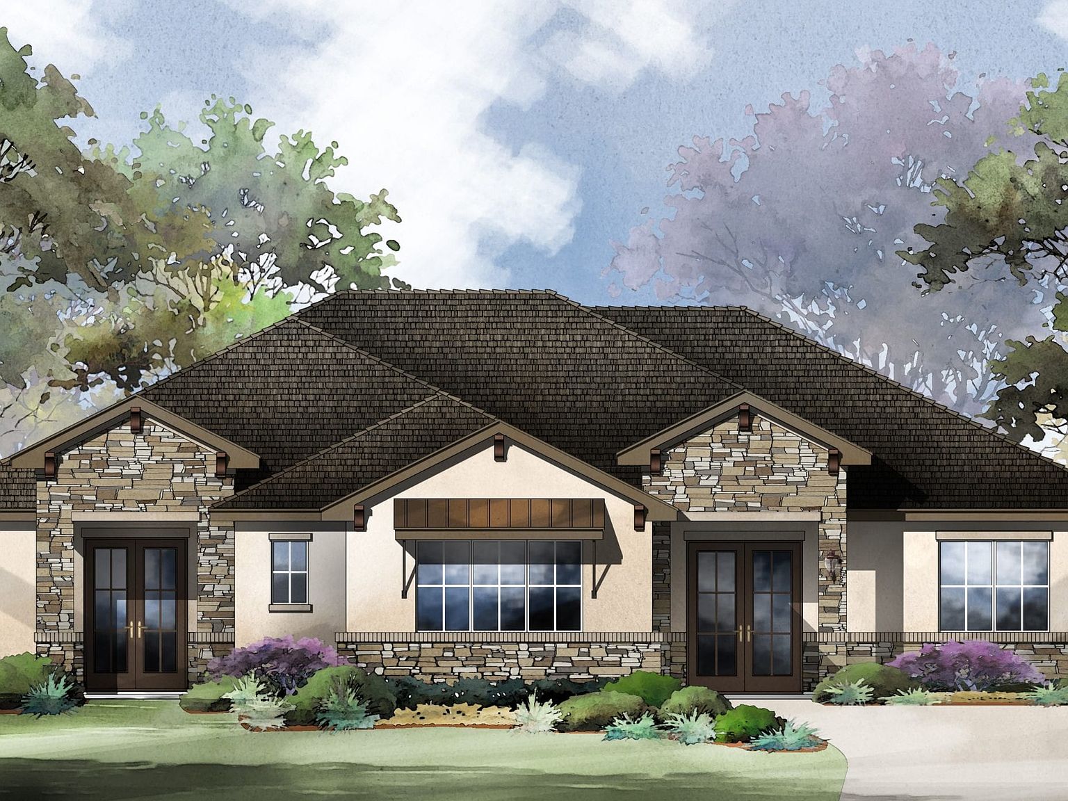 Santa Barbara Plan, Cimarron Hills - Villas & Country Club