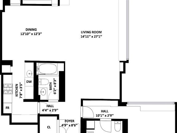 2nd image of 117 E 57th St APT 27B