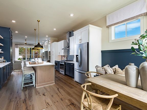 Harrison Home Design Breakfast Room and Kitchen