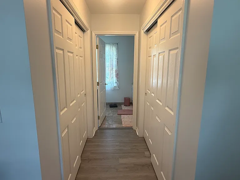 First Floor Primary Double Closets