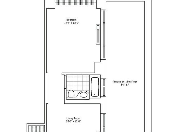 3rd image of 222 E 34th St APT 1819