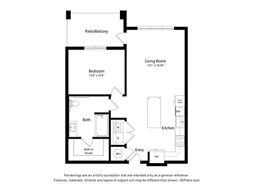 Floor plan A2 Type A