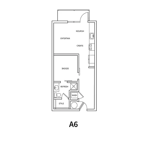Floor plan A6