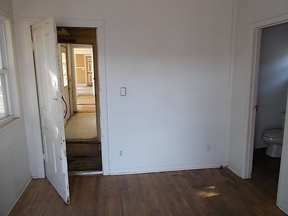 Master bedroom toward living