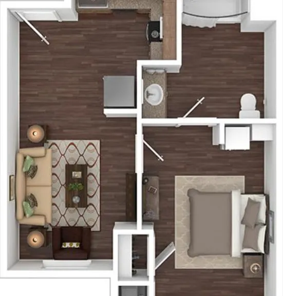 Slate 1 Bedroom Slate 1 Bedroom