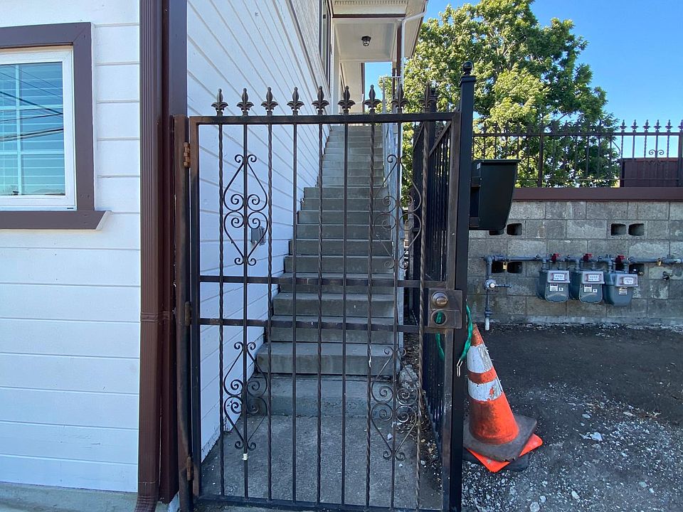 Secured gate entrance