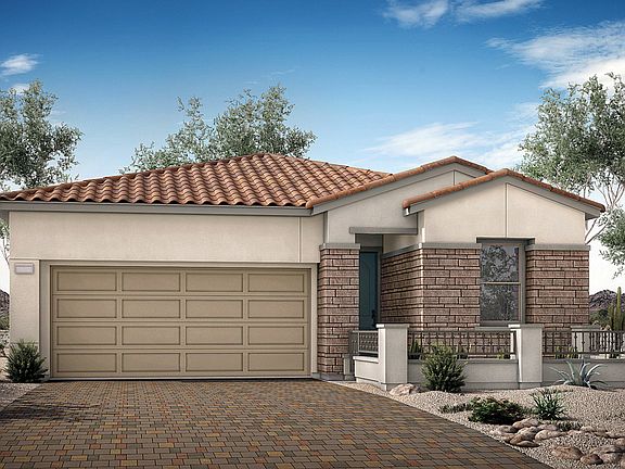 Crystal Canyon in Summerlin Collection One - Calico Plan 1 - Elevation C