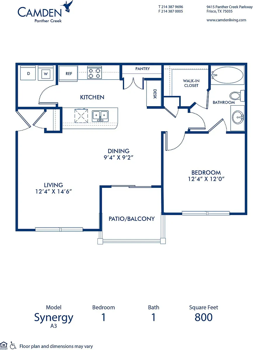 Floor plan Synergy