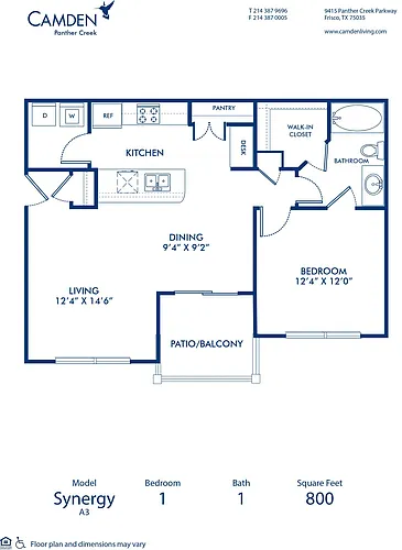 Floor plan Synergy