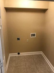 Laundry Room With Washer And Dryer Hookups