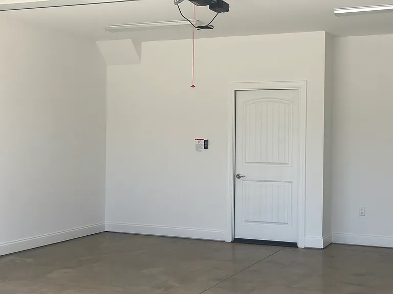 Garage and entry door to kitchen