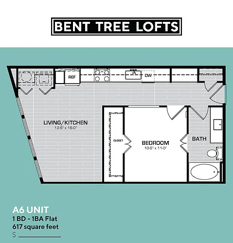 Floor plan A6