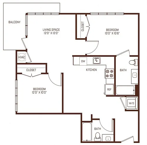 Floor plan C1