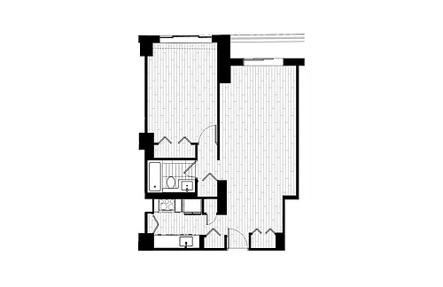 Floor plan 1 Bed_1 Bath-03