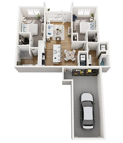Floor plan 2B