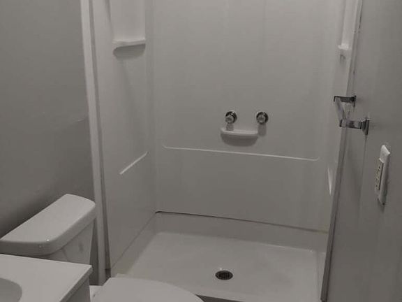 All new bathroom