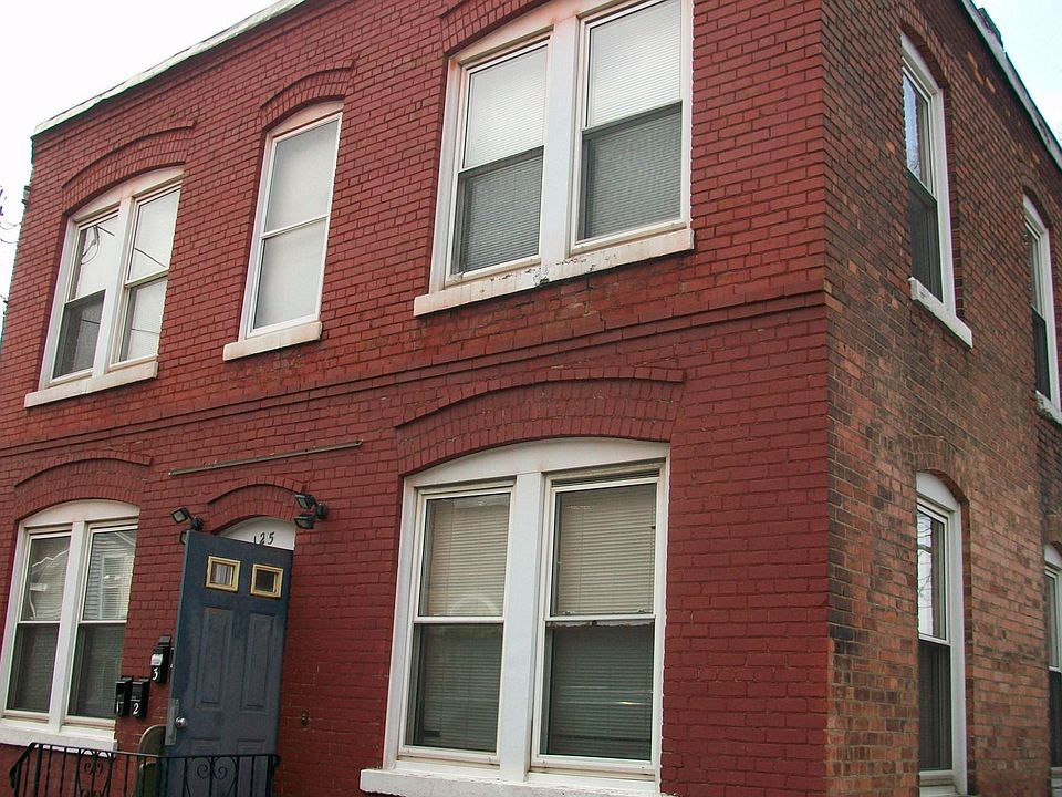 Solid brick building