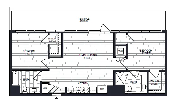Floor plan B8PH