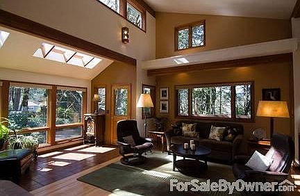 Great Room 1
						:
						Skylights, clear lights, windows, wooden beams, custom features.
