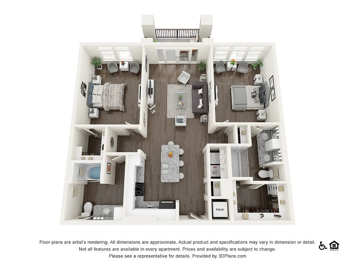 Floor plan B-1