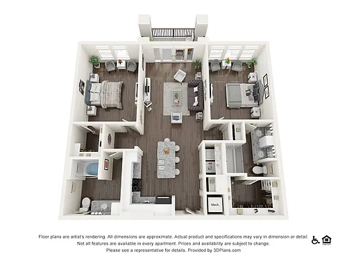 Floor plan B-1