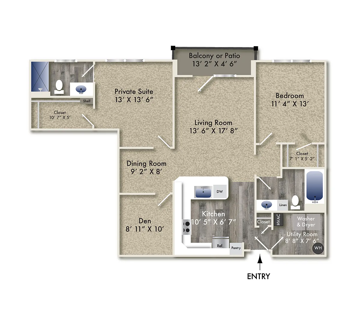 Floor plan Mercury