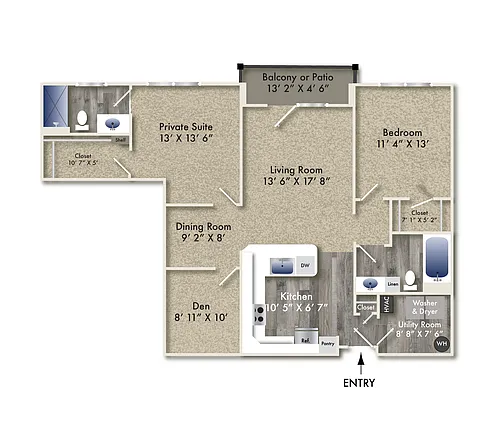 Floor plan Mercury