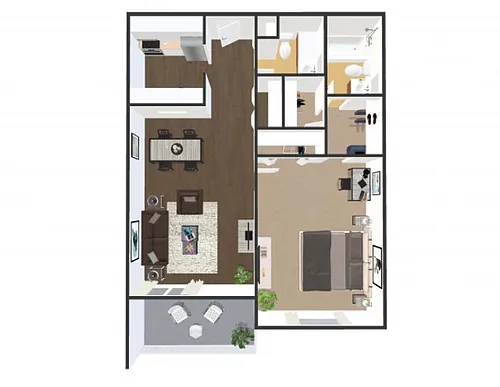 Floor plan The George Phase I
